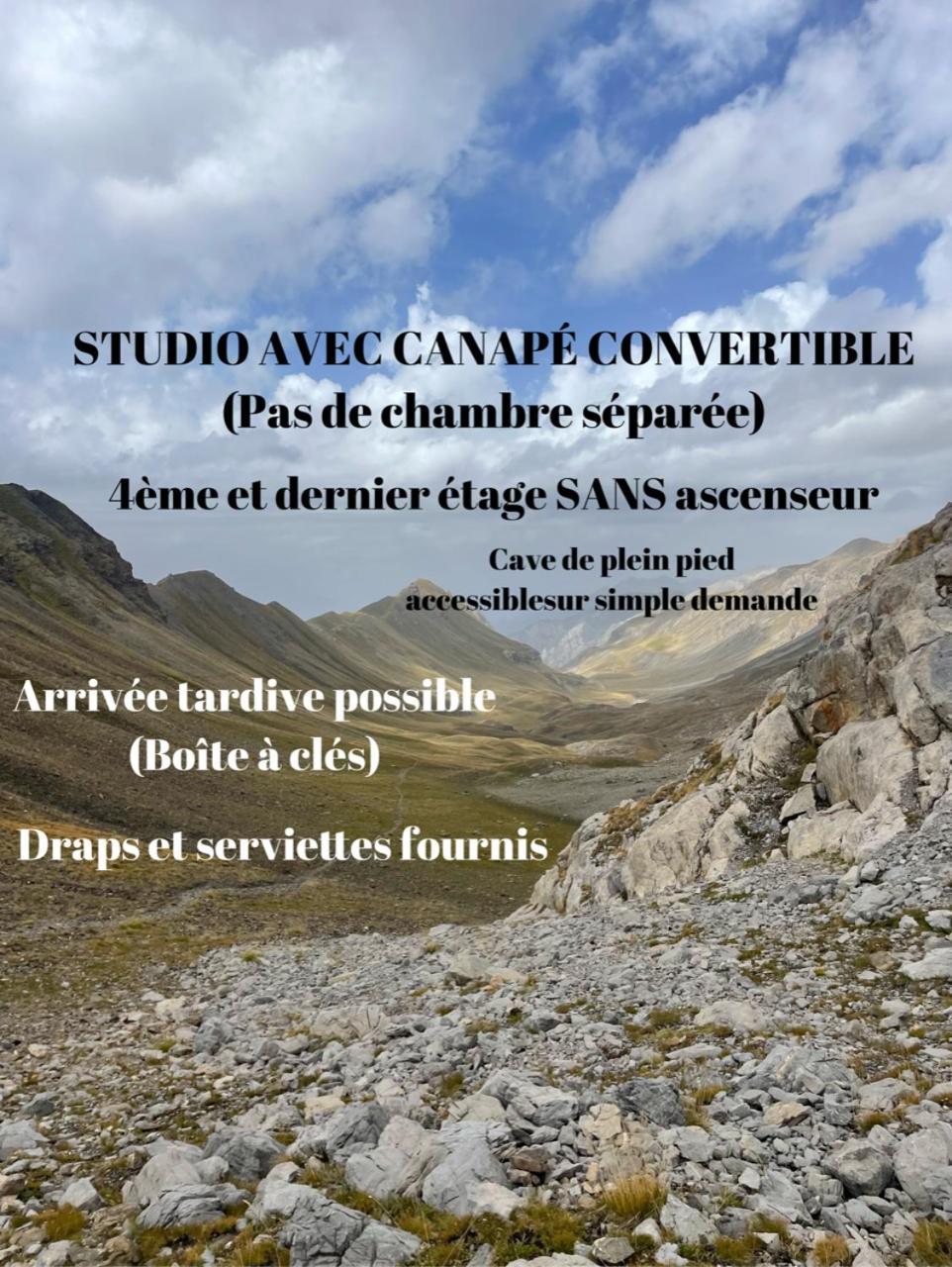 Appartement les saluces N51 à Embrun Extérieur photo
